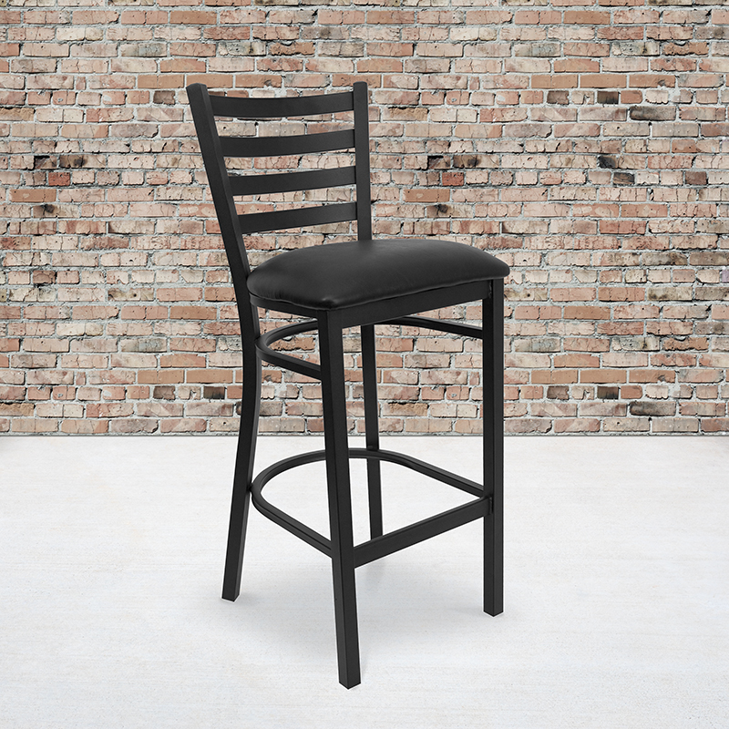 Alamont Furniture, ALA-YVEH-1987, Metal Restaurant Barstools