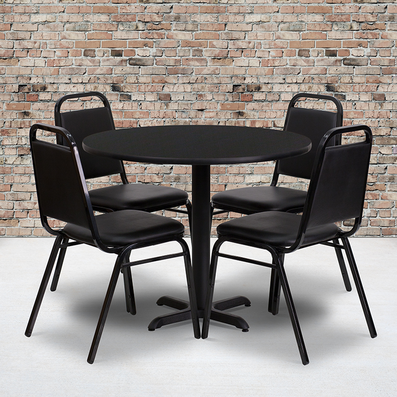 Alamont Furniture, ALA-IECG2-7749, Laminate Restaurant Table and Chair Sets