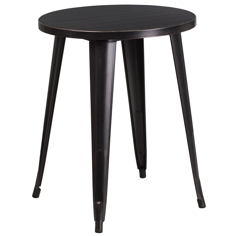 Alamont Furniture, ALA-DI62-188307, Metal Colorful Restaurant Tables