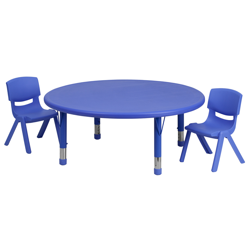 Alamont Furniture, ALA-ZVZD-9250, Round Activity Table Set