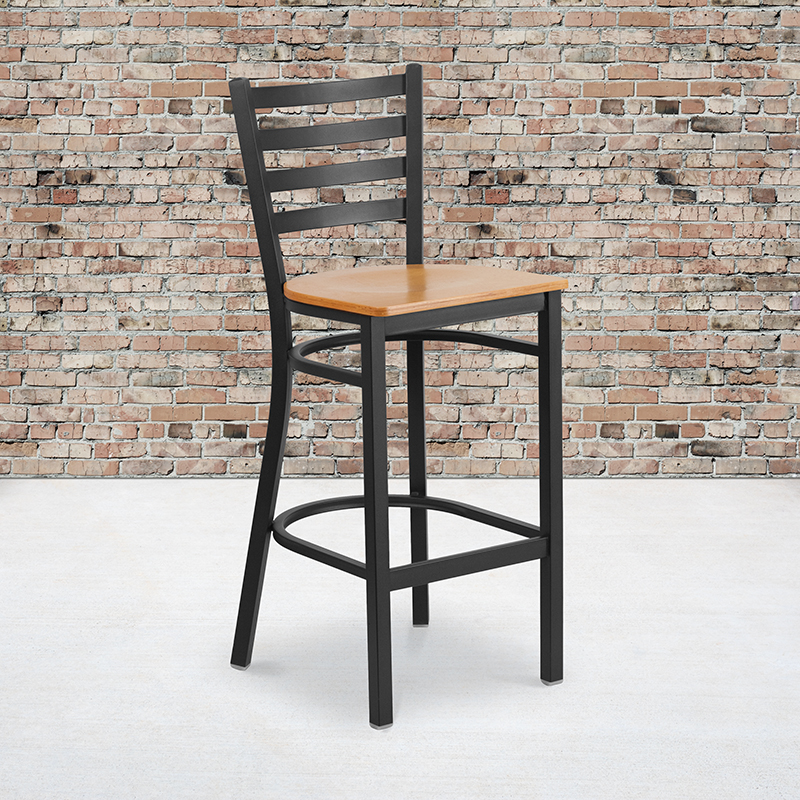 Alamont Furniture, ALA-YVEH-160075, Metal Restaurant Barstools