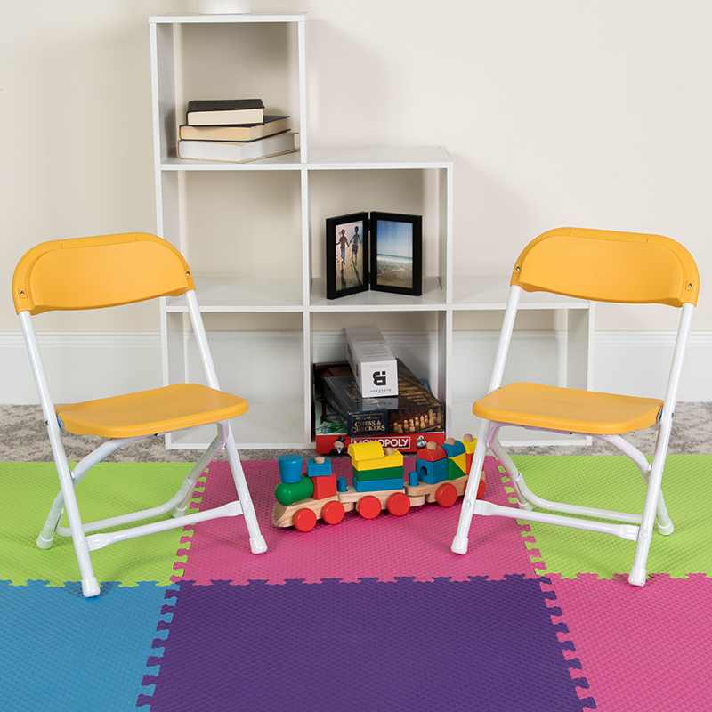 Alamont Furniture, ALA-ZLJE-9338, Kids Plastic Folding Chairs