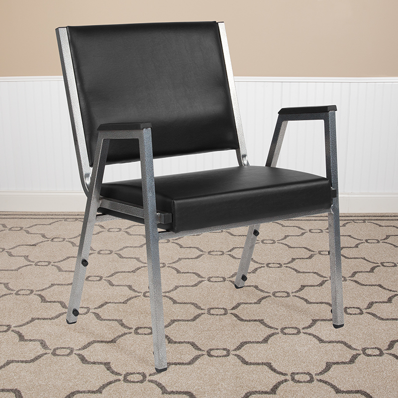 Alamont Furniture, ALA-YVEH-240172, Bariatric Antimicrobial Vinyl Stack Chairs
