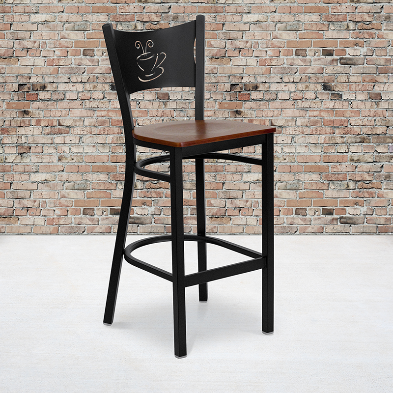 Alamont Furniture, ALA-YVEH-4573, Metal Restaurant Barstools