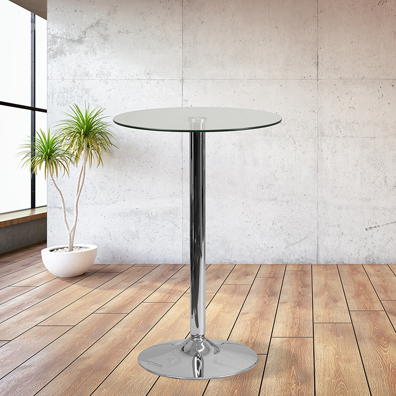 Alamont Furniture, ALA-DI4-24202, Glass Bar Tables