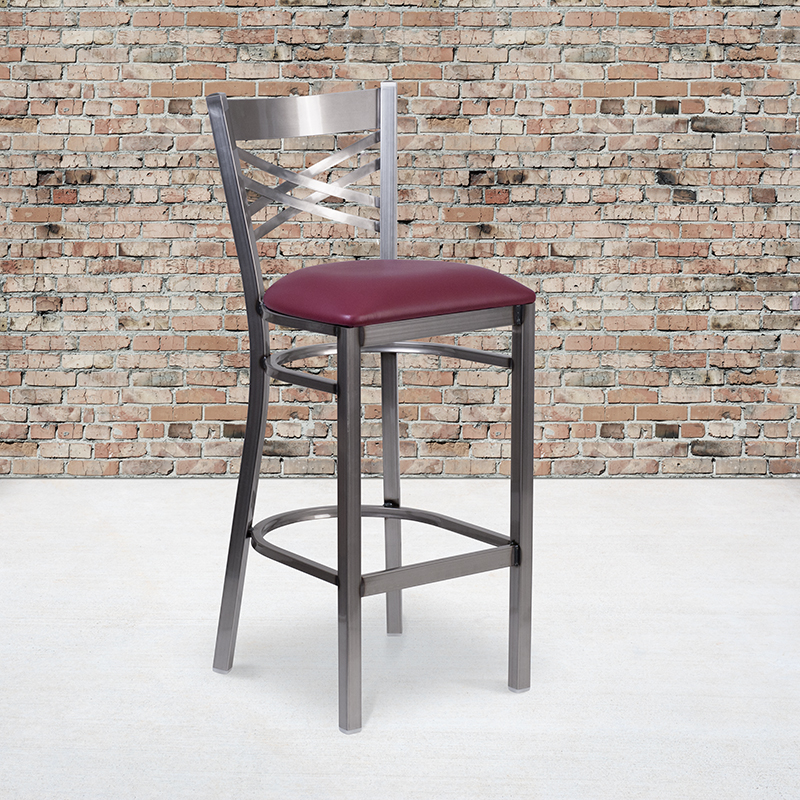 Alamont Furniture, ALA-YV7G-203667, Metal Restaurant Barstools
