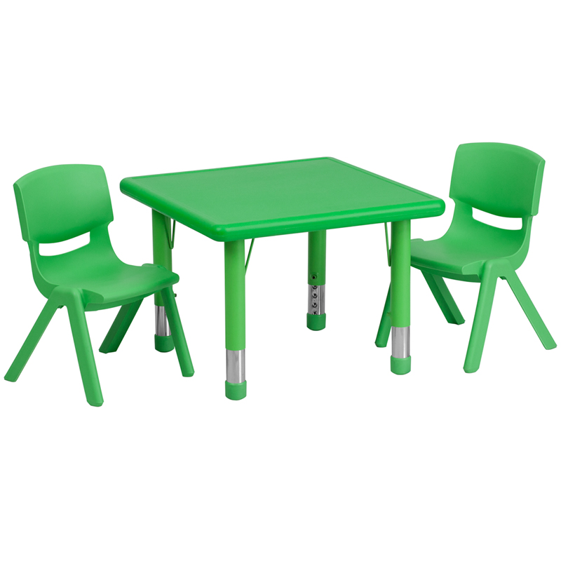 Alamont Furniture, ALA-ZVZD-9234, Square Activity Table Set