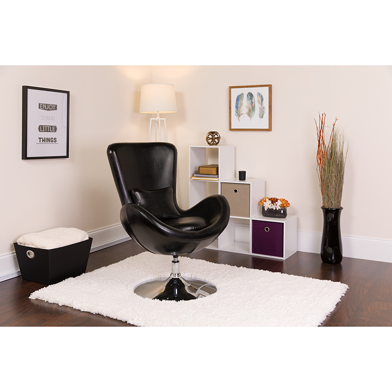Alamont Furniture, ALA-DI27-182086, Leather Egg Chairs