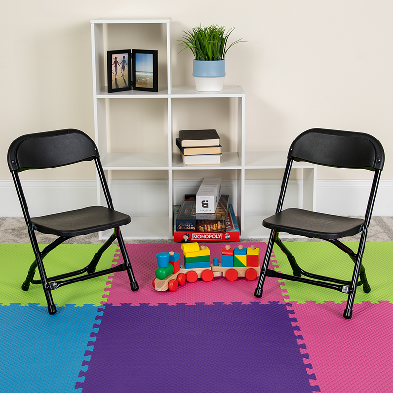 Alamont Furniture, ALA-ZLJE-9337, Kids Plastic Folding Chairs
