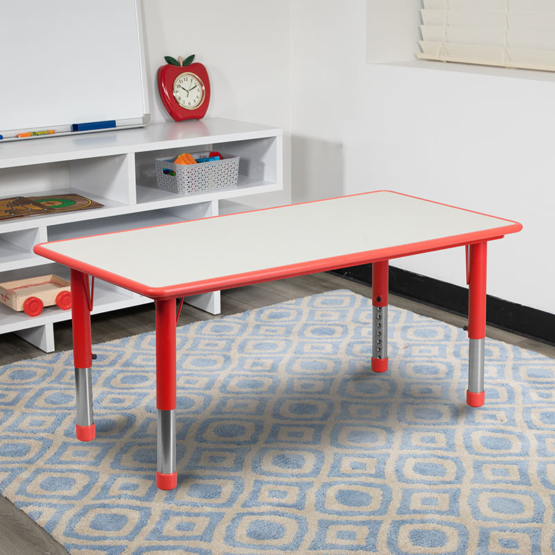 Alamont Furniture, ALA-ZVZD-20593, Rectangular Colorful Activity Tables