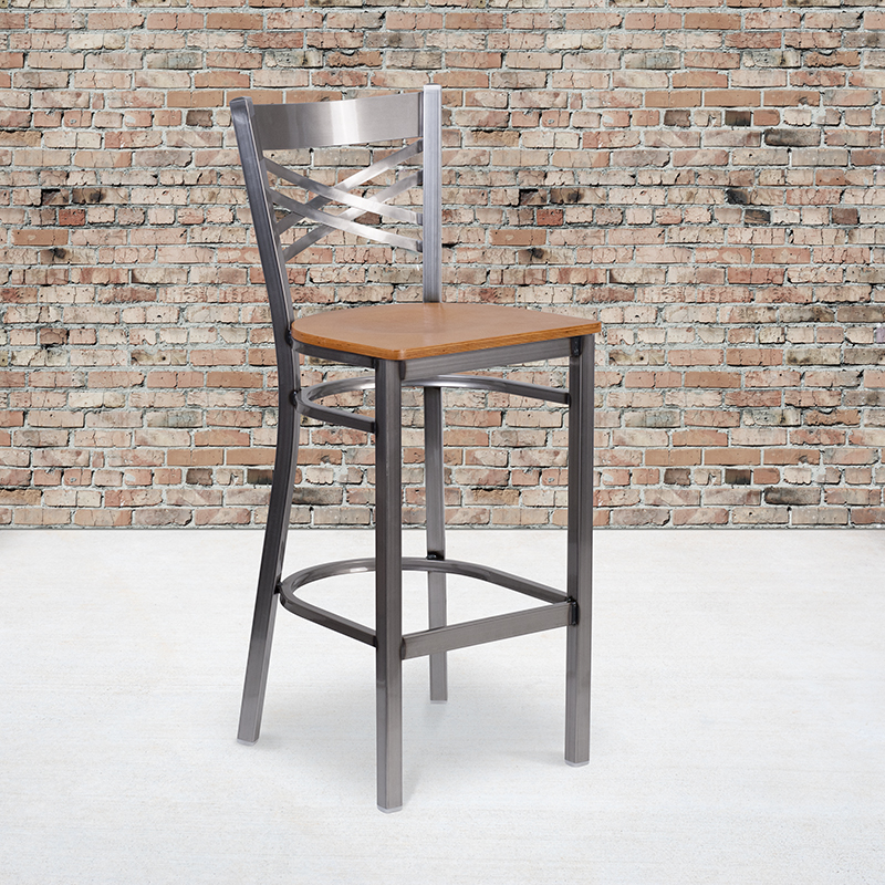 Alamont Furniture, ALA-YV7G-203670, Metal Restaurant Barstools