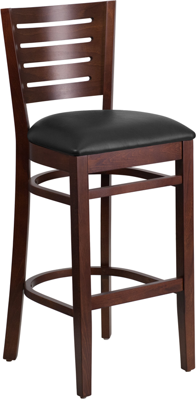 Alamont Furniture, ALA-YVEH-21654, Wood Restaurant Barstools