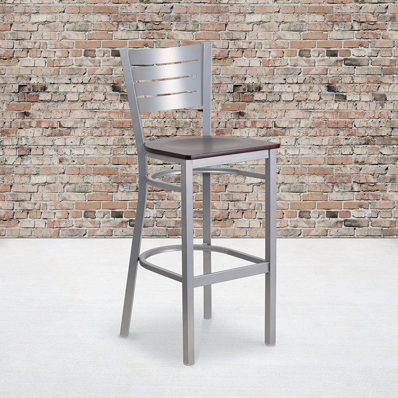 Alamont Furniture, ALA-YVEH-22249, Metal Restaurant Barstools