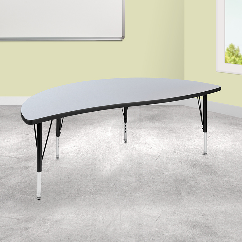 Alamont Furniture, ALA-CMOD-448325, Collaborative Half Circle Activity Tables