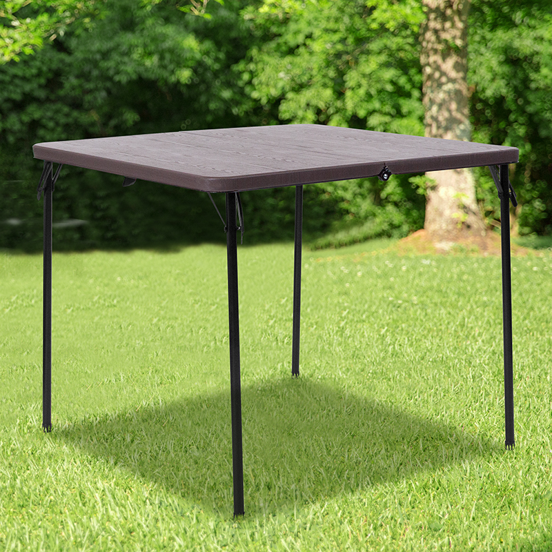 Alamont Furniture, ALA-EBEM-224350, Square Plastic Folding Tables