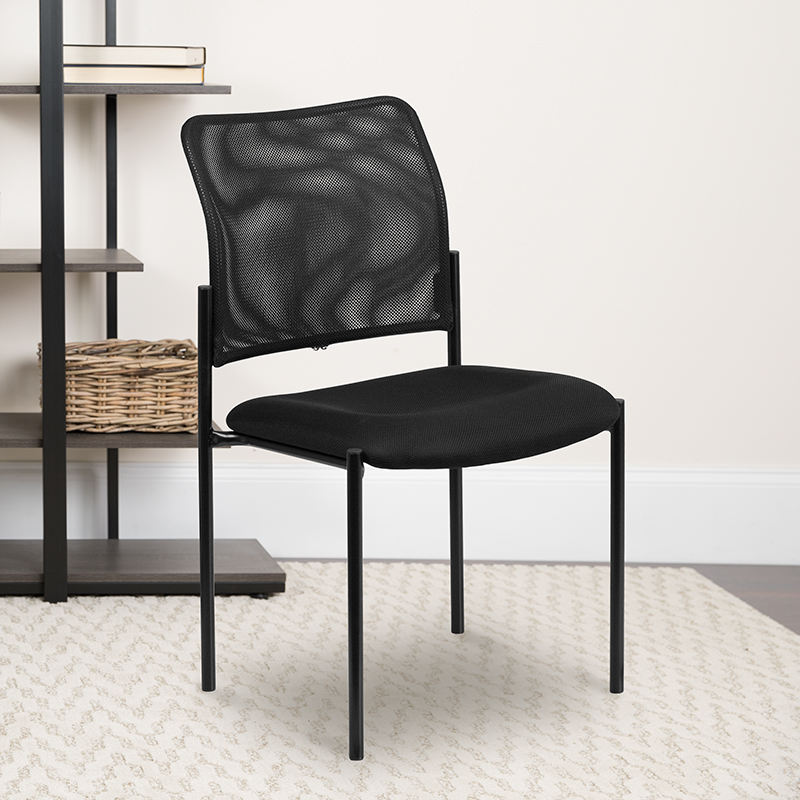 Alamont Furniture, ALA-HP62-113943, Mesh Side Stack Chairs