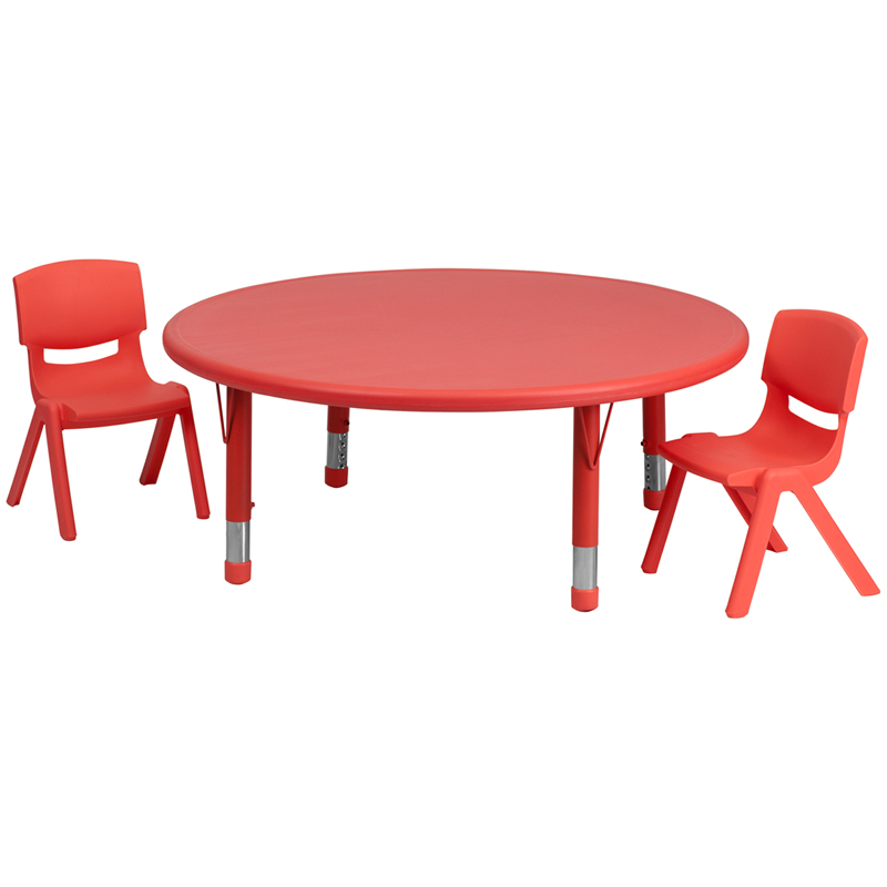 Alamont Furniture, ALA-ZVZD-9254, Round Activity Table Set