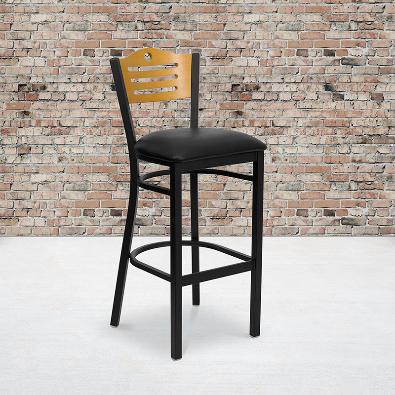 Alamont Furniture, ALA-YVEH-2076, Metal Restaurant Barstools