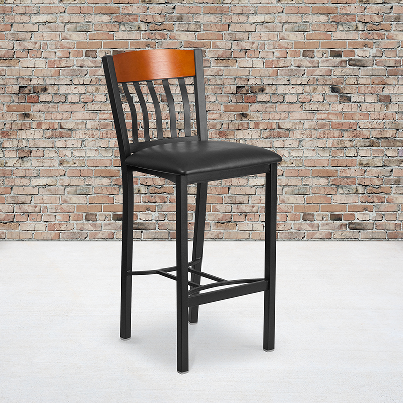 Alamont Furniture, ALA-YVEH-192745, Metal Restaurant Barstools