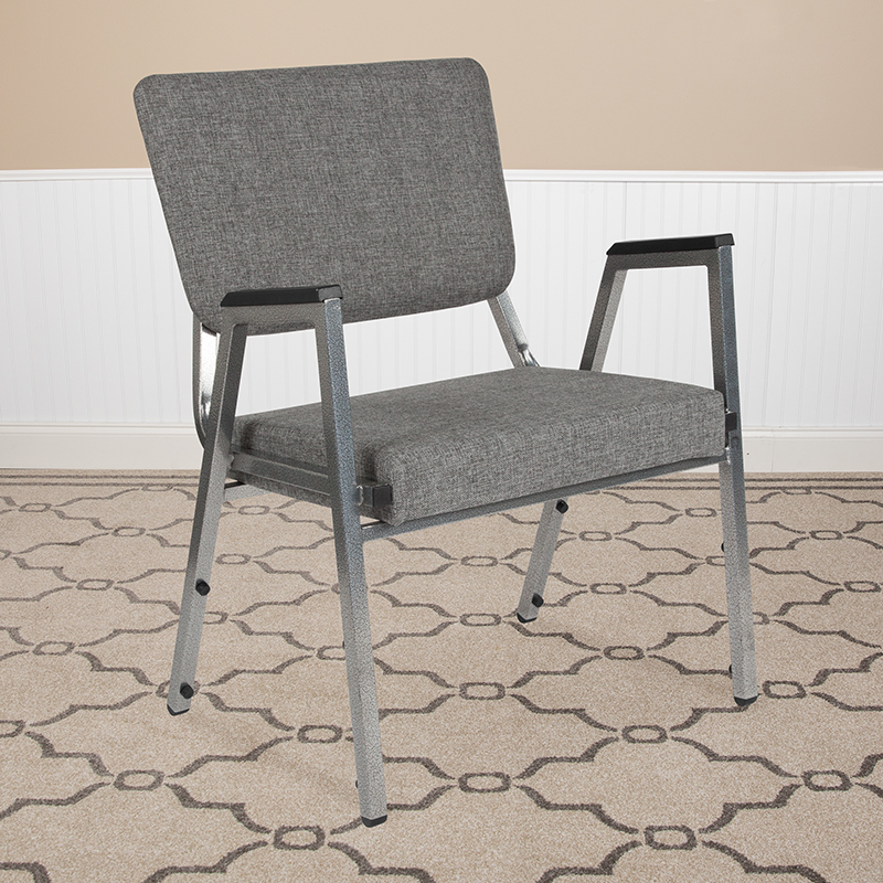 Alamont Furniture, ALA-YVEH-240197, Bariatric Antimicrobial Fabric Stack Chairs