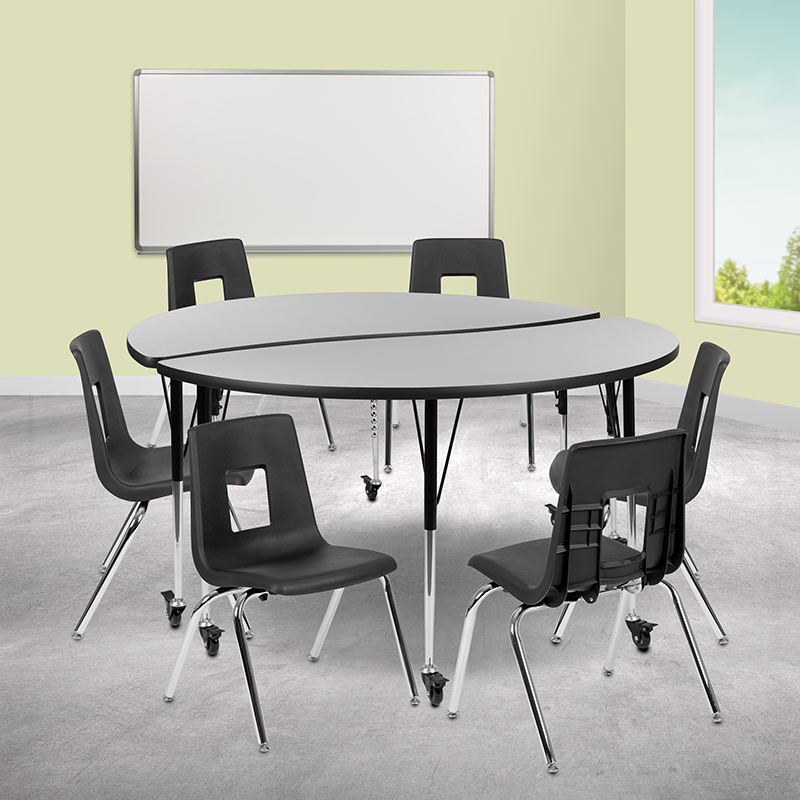 Alamont Furniture, ALA-YVHS-451729, Collaborative Activity Table Set