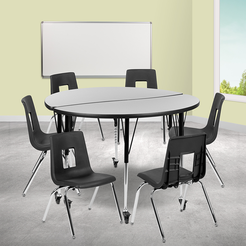 Alamont Furniture, ALA-YVHS-451721, Collaborative Activity Table Set