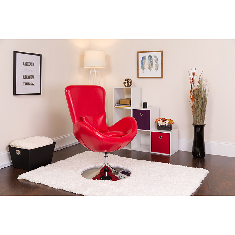 Alamont Furniture, ALA-DI27-182089, Leather Egg Chairs