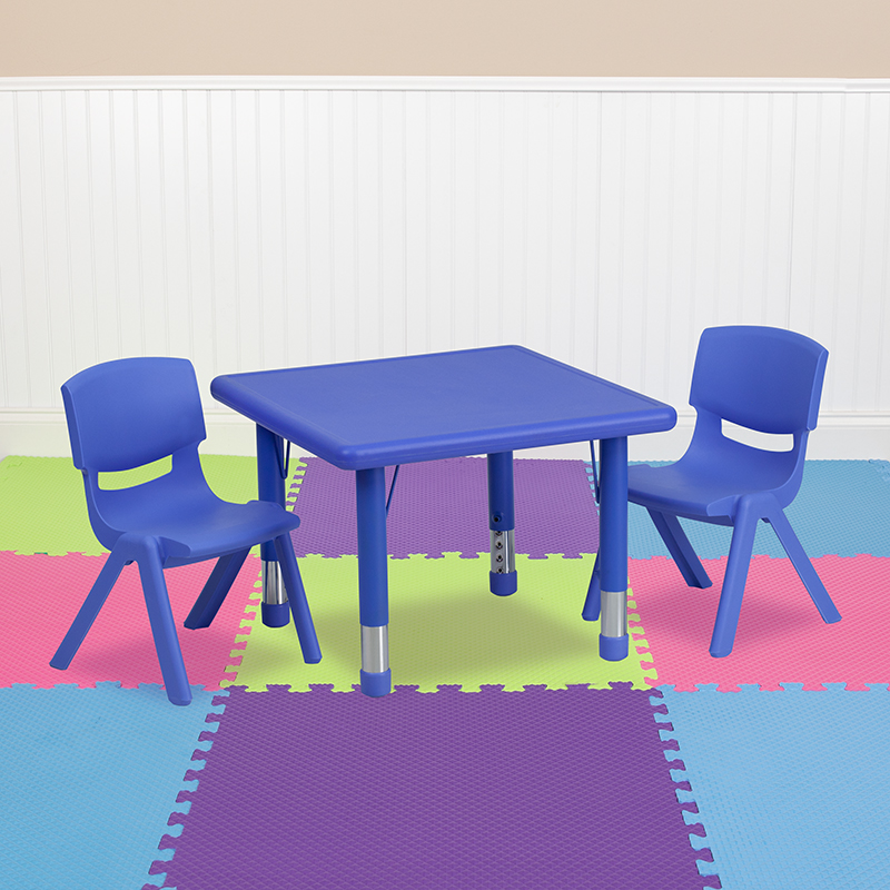 Alamont Furniture, ALA-ZVZD-9232, Square Activity Table Set