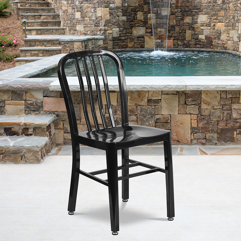 Alamont Furniture, ALA-DI72-167627, Metal Colorful Restaurant Chairs