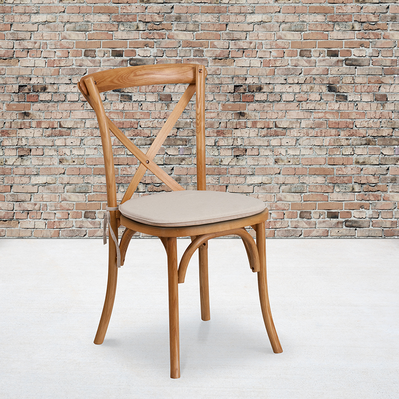 Alamont Furniture, ALA-YVY-215750, Wood Cross Back Chairs