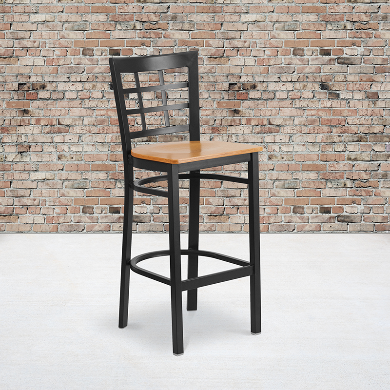 Alamont Furniture, ALA-YVEH-160079, Metal Restaurant Barstools