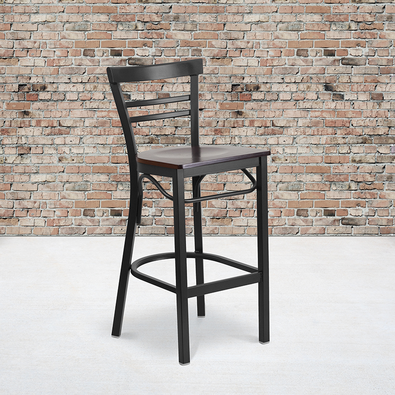 Alamont Furniture, ALA-YVEH-160057, Metal Restaurant Barstools