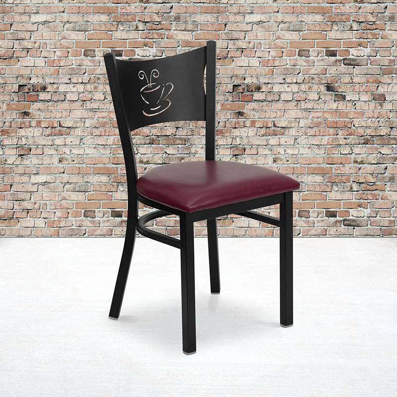 Alamont Furniture, ALA-YVEH-4568, Metal Restaurant Chairs
