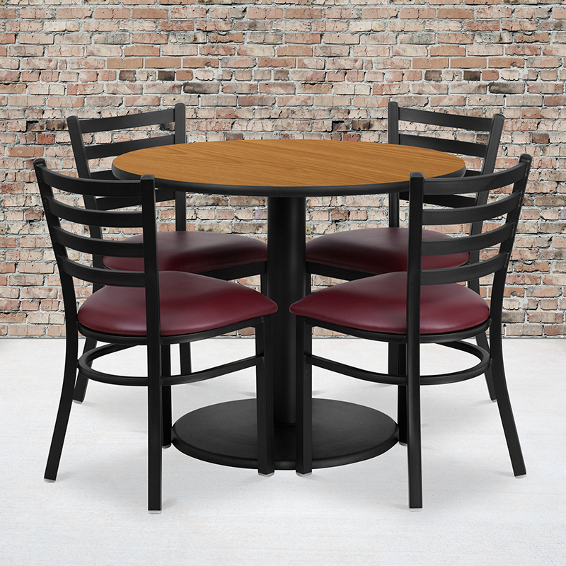 Alamont Furniture, ALA-STSC2-9134, Laminate Restaurant Table and Chair Sets