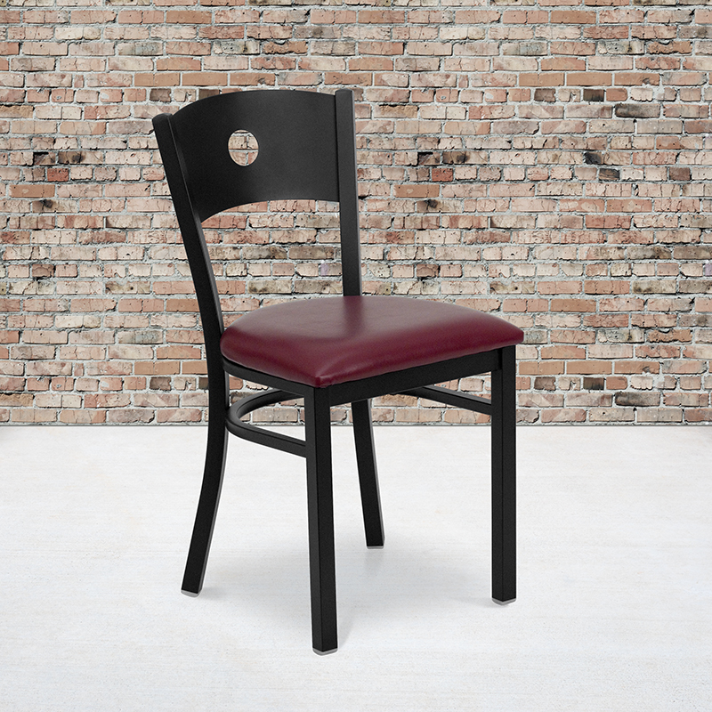 Alamont Furniture, ALA-YVEH-4635, Metal Restaurant Chairs