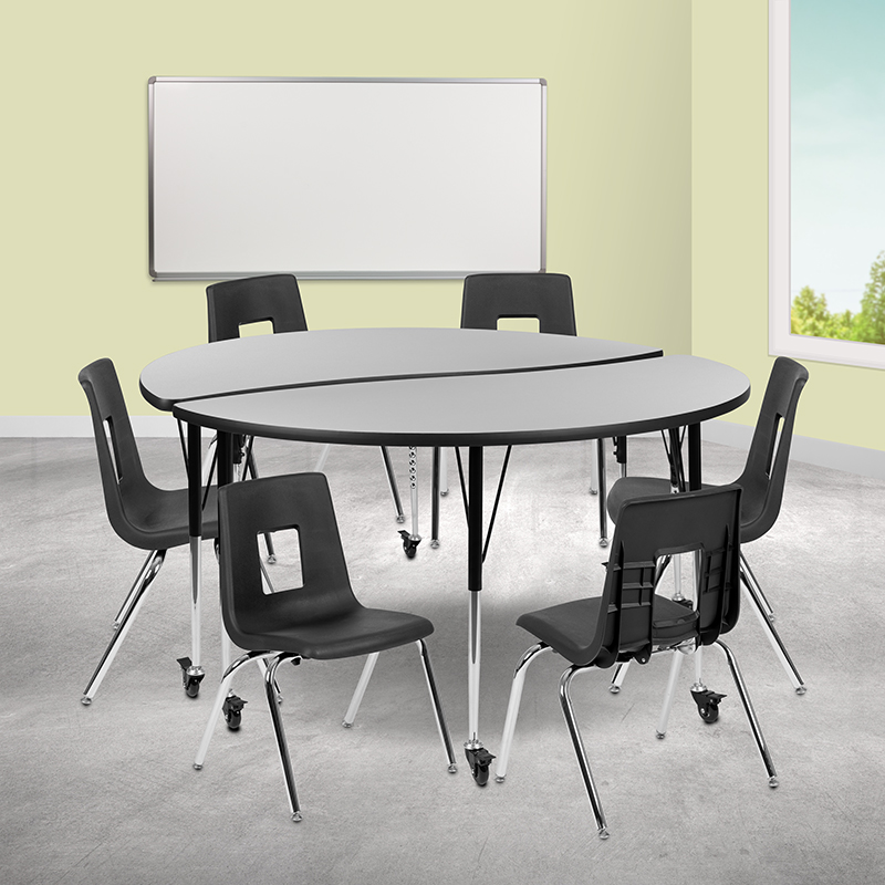 Alamont Furniture, ALA-YVHS-451713, Collaborative Activity Table Set