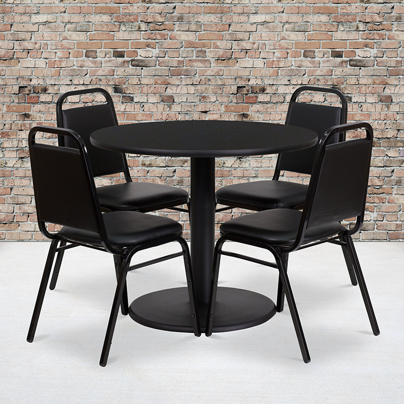 Alamont Furniture, ALA-STSC2-9128, Laminate Restaurant Table and Chair Sets