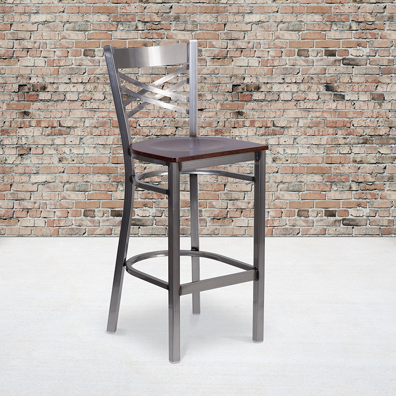 Alamont Furniture, ALA-YV7G-203671, Metal Restaurant Barstools