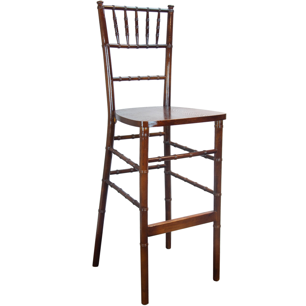 Alamont Furniture, ALA-XEDIJ-269828, Wood Chiavari Barstools