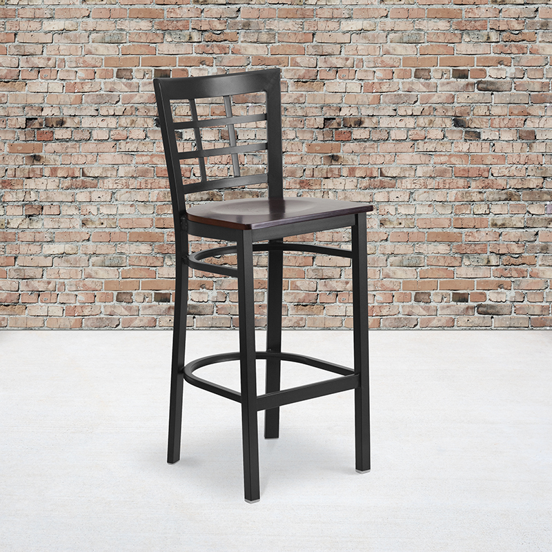 Alamont Furniture, ALA-YVEH-160059, Metal Restaurant Barstools