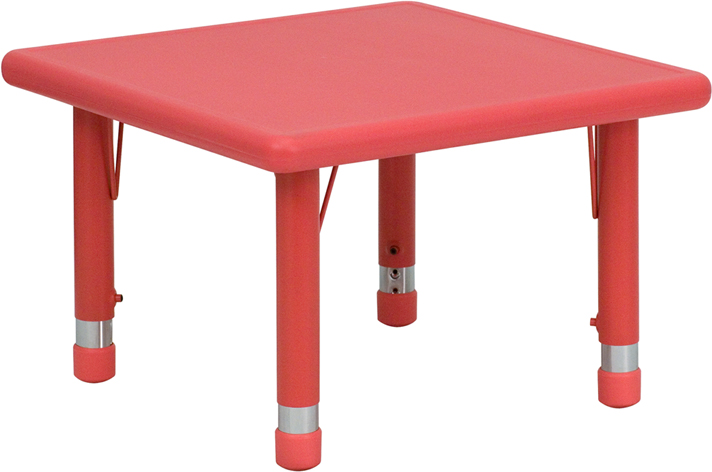 Alamont Furniture, ALA-ZVZD-5008, Square Colorful Activity Tables