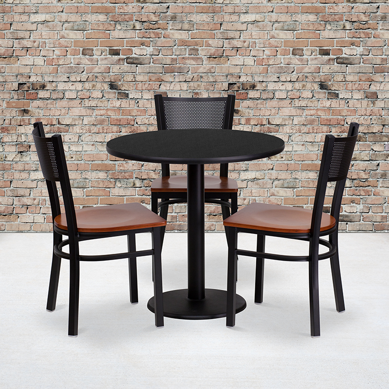 Alamont Furniture, ALA-NE11-9174, Laminate Restaurant Table and Chair Sets