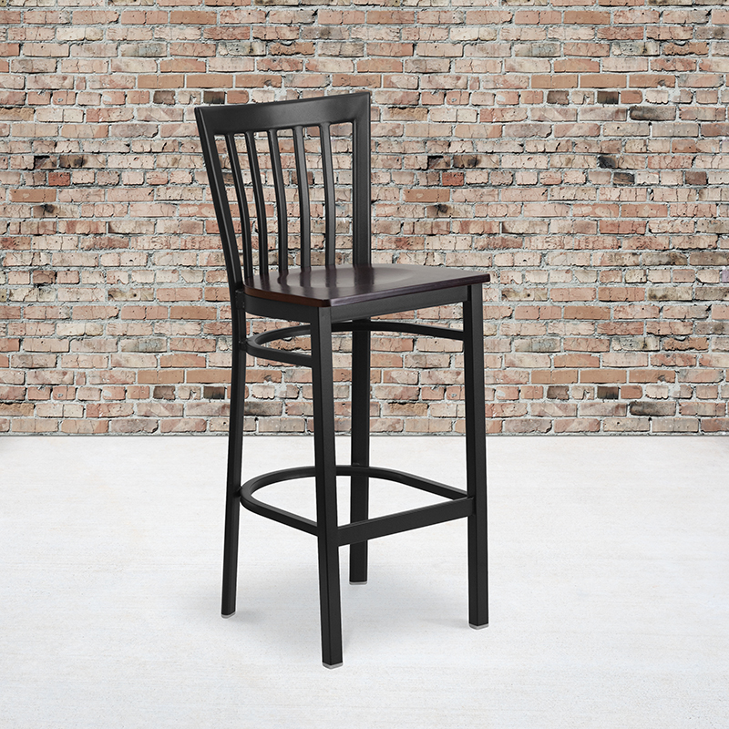 Alamont Furniture, ALA-YVEH-160061, Metal Restaurant Barstools