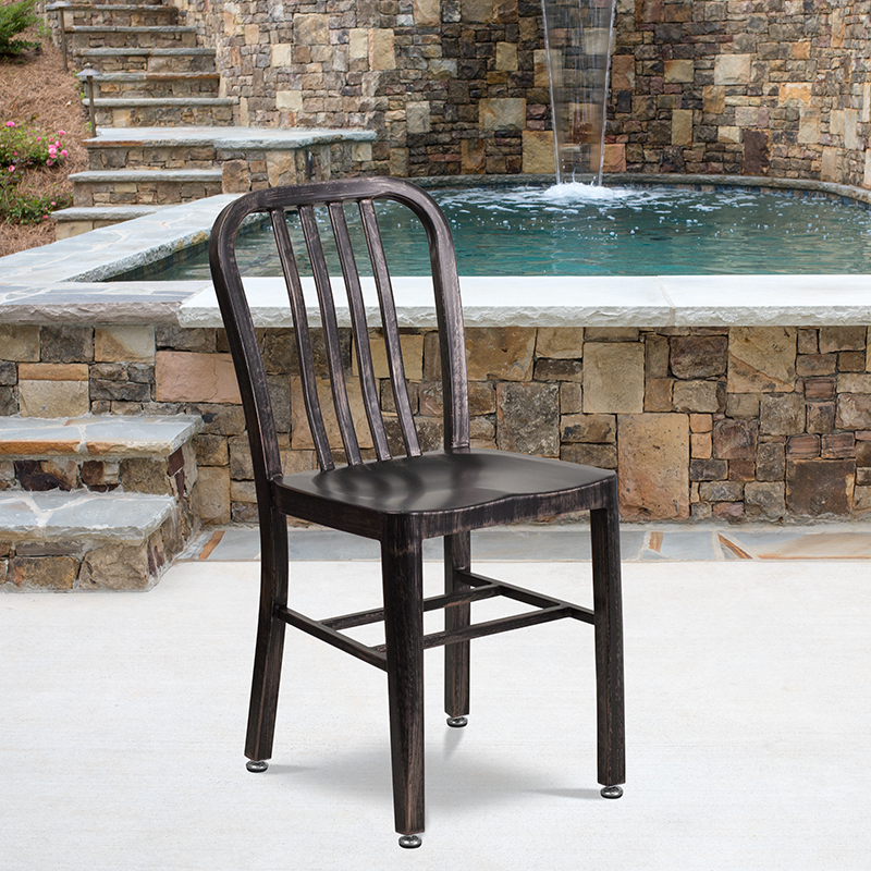 Alamont Furniture, ALA-DI72-172800, Metal Colorful Restaurant Chairs