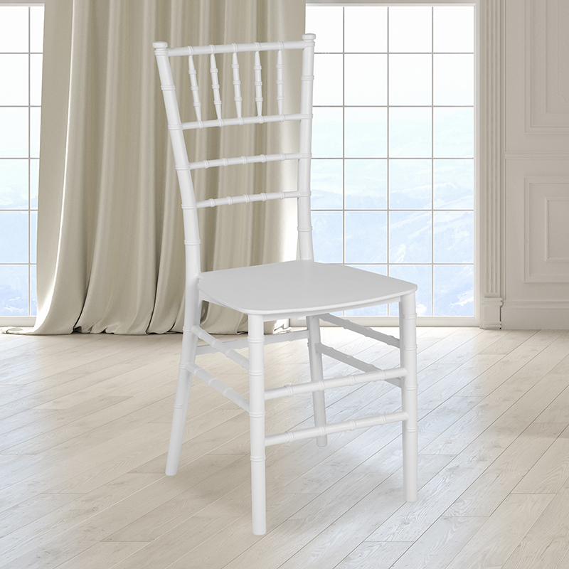 Alamont Furniture, ALA-MFXI-240084, Flat Seat Resin Chiavari Chairs
