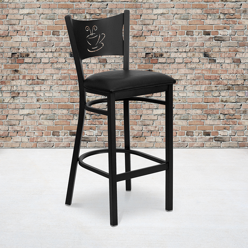 Alamont Furniture, ALA-YVEH-4571, Metal Restaurant Barstools