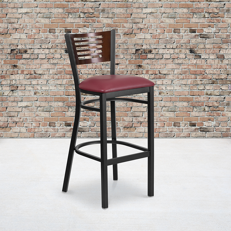 Alamont Furniture, ALA-YVEH-179235, Metal Restaurant Barstools
