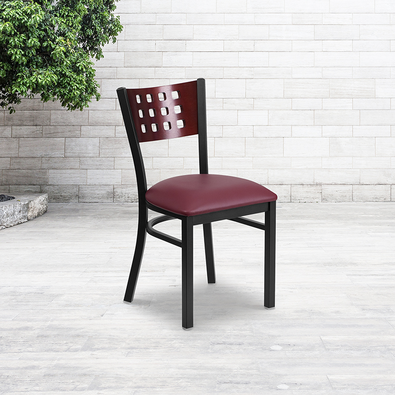 Alamont Furniture, ALA-YVEH-21685, Metal Restaurant Chairs