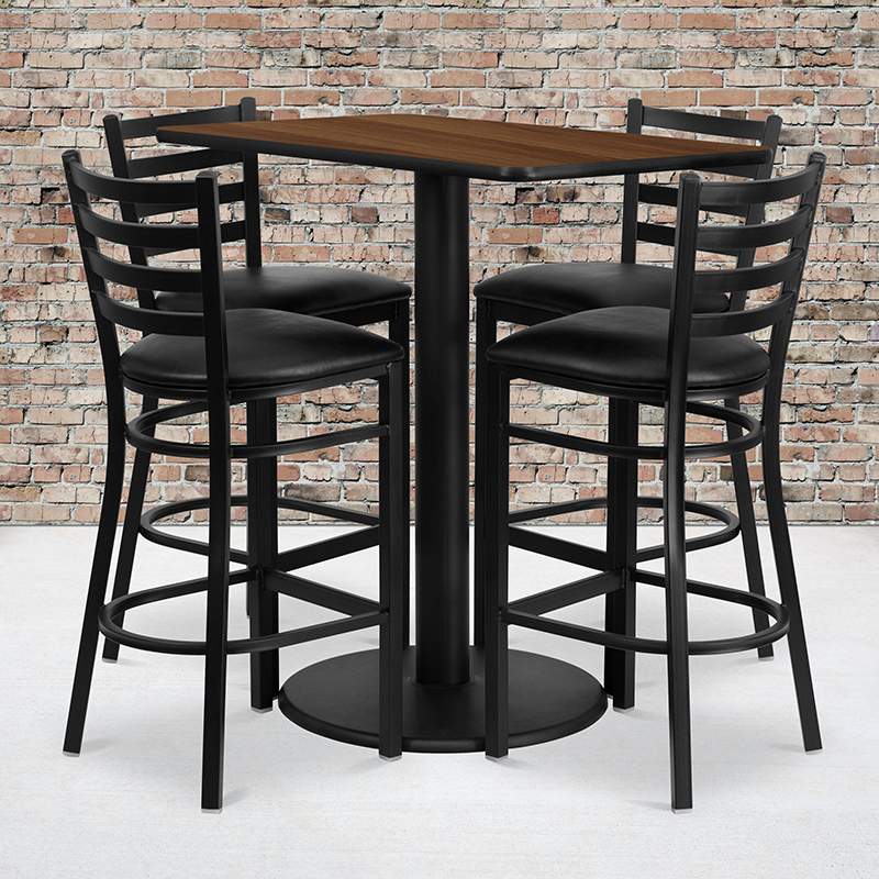 Alamont Furniture, ALA-STSC2-9147, Laminate Restaurant Bar Table and Stool Sets