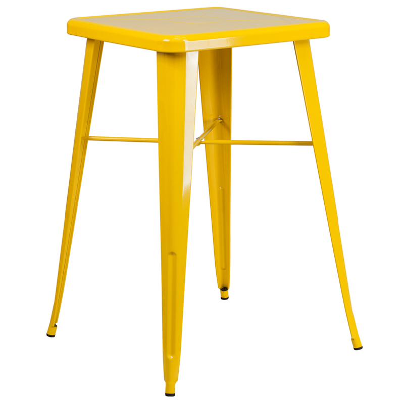 Alamont Furniture, ALA-DI42-134953, Metal Colorful Restaurant Bar Tables